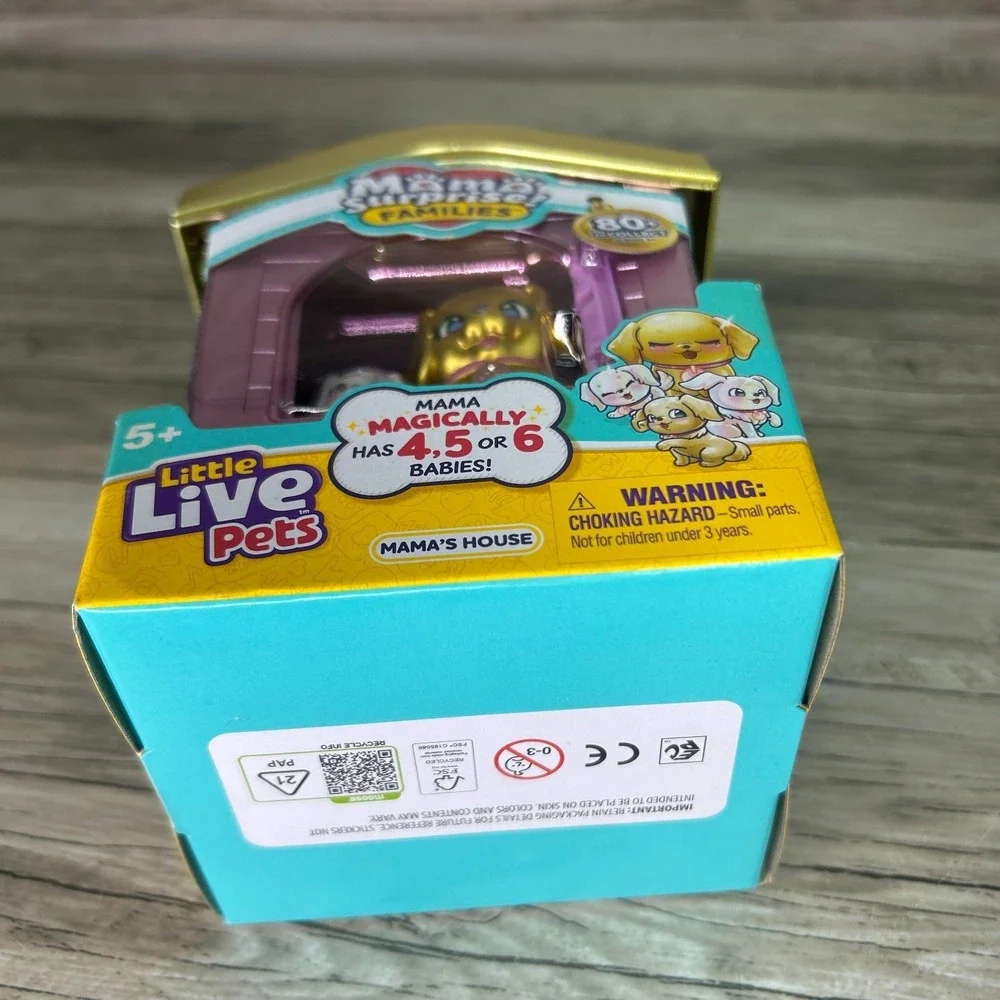 Little Live Pets Mama Surprise Families Golden Retriever Limited Edition Sealed